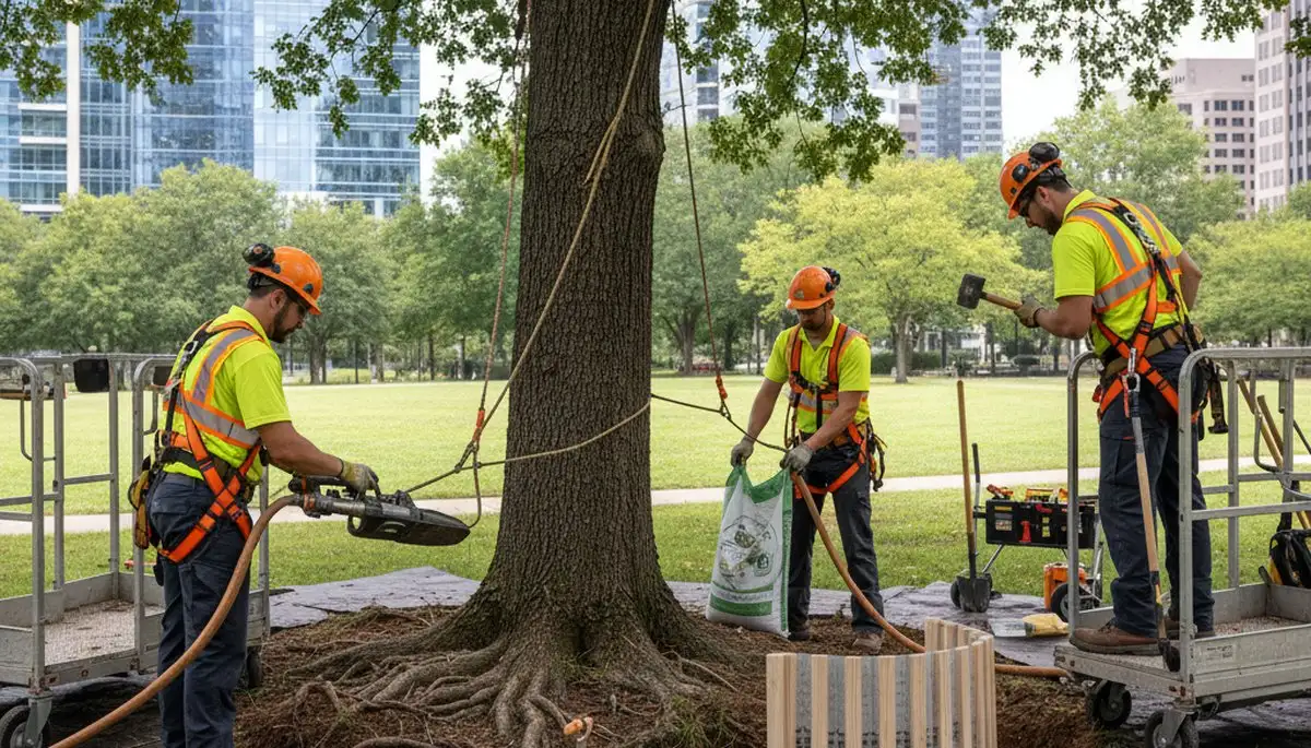 Root protection service for trees in Littleton, CO by Arbor Tree Care