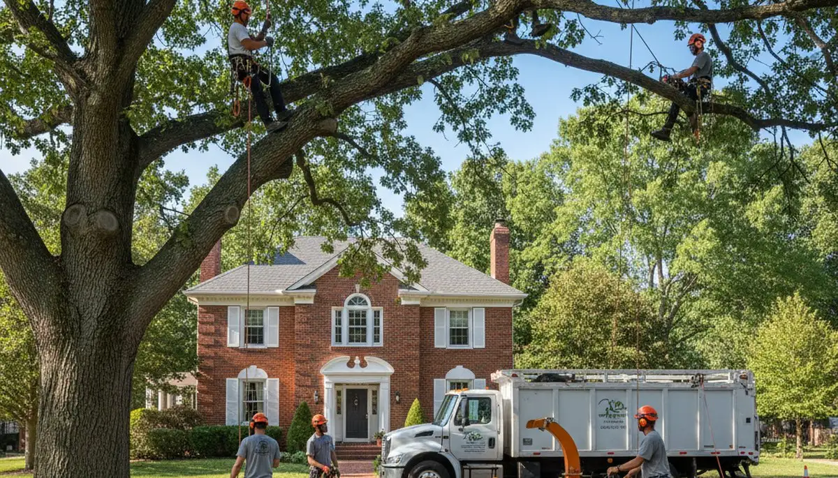 Tree removal crew serving Littleton, CO, for safe residential and commercial tree service