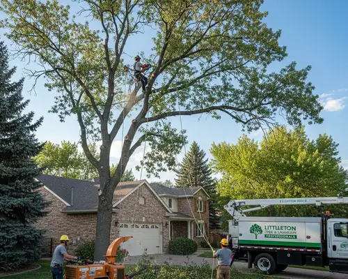 Tree trimming for mature Littleton, CO landscapes by a professional tree service